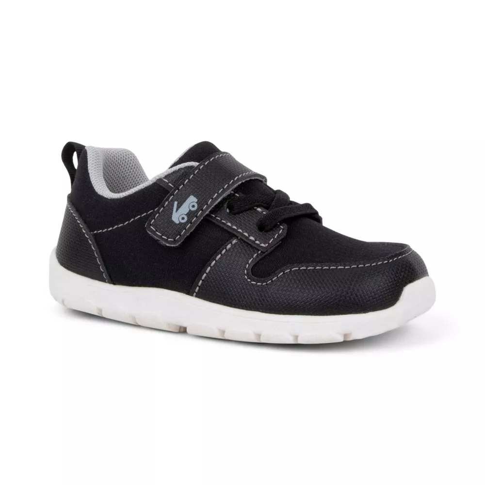 See Kai Run Black and White Kids Sneakers